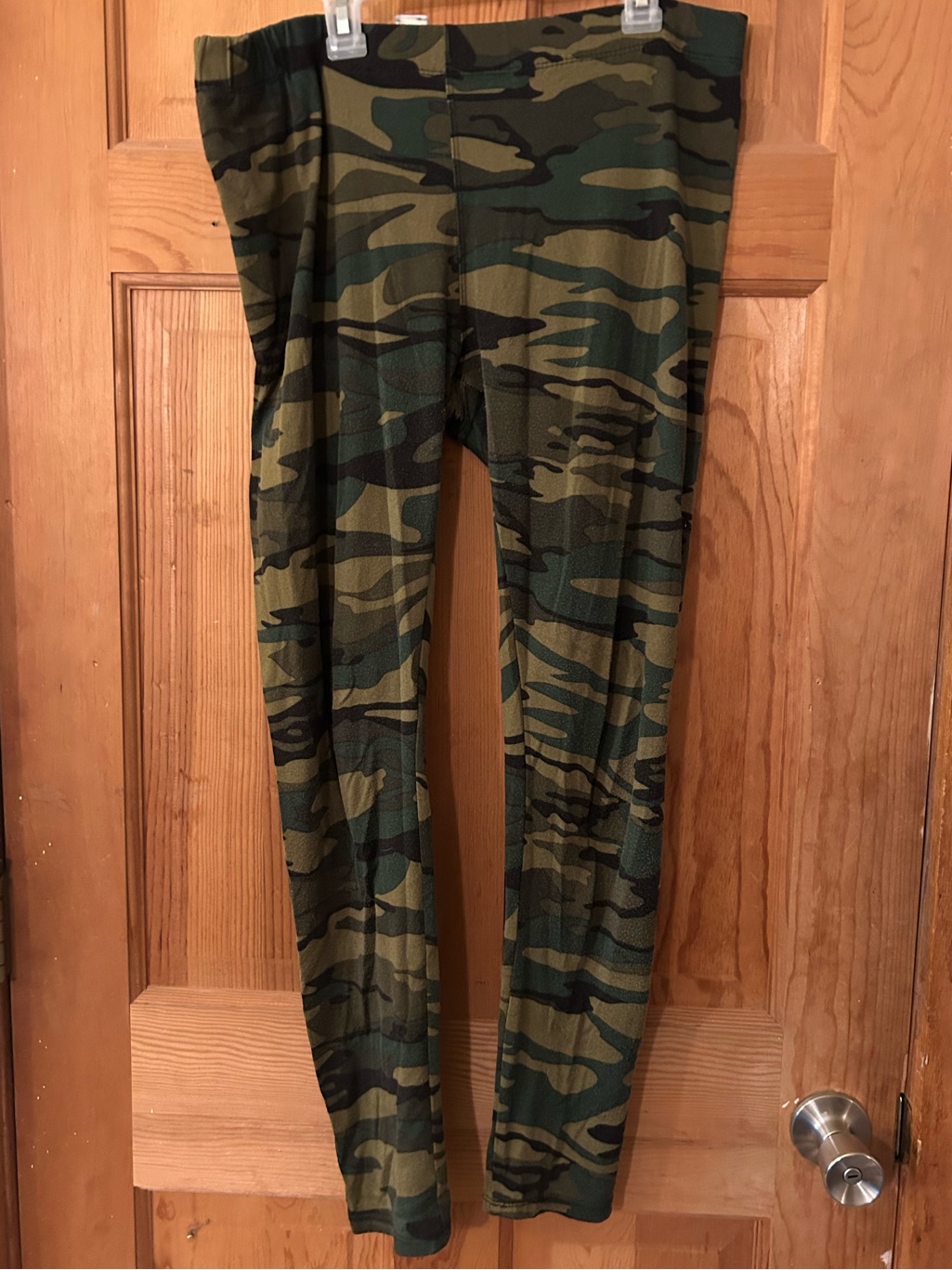 Camo Leggings  Olive Green Camo